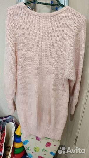 Платье туника теплое