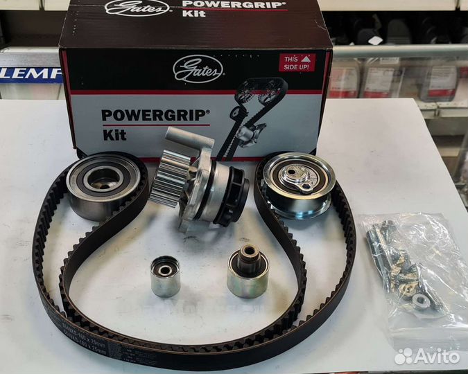 Комплект ремня грм VW Tiguan 1.6-2.0TDI с помпой