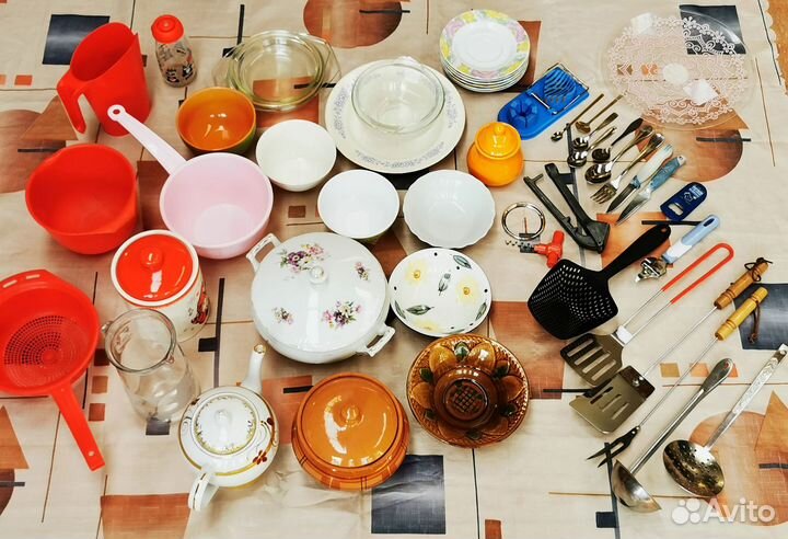 Кухонная утварь (коробкой) - 50 предметов