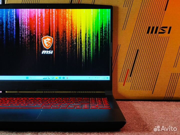 Мощный игровой ноутбук MSI Katana GF66