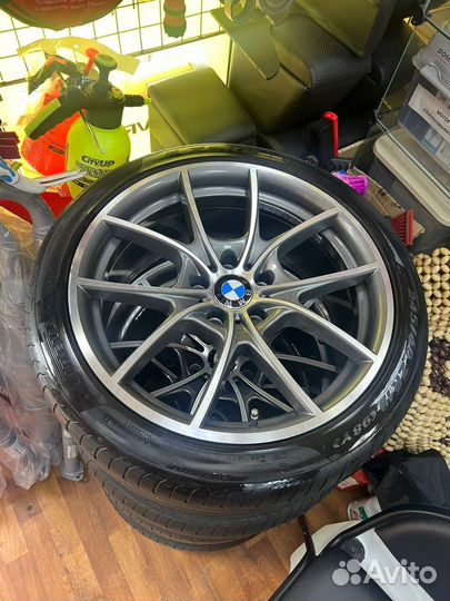 Диски r19 на BMW с шинами pirelli