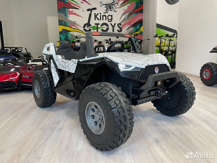 Электромобиль Buggy A707AA Белый камуфляж 24V NEW