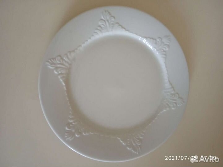 Набор фарфоровых тарелок 6 или 12шт Вербилки(Гардн