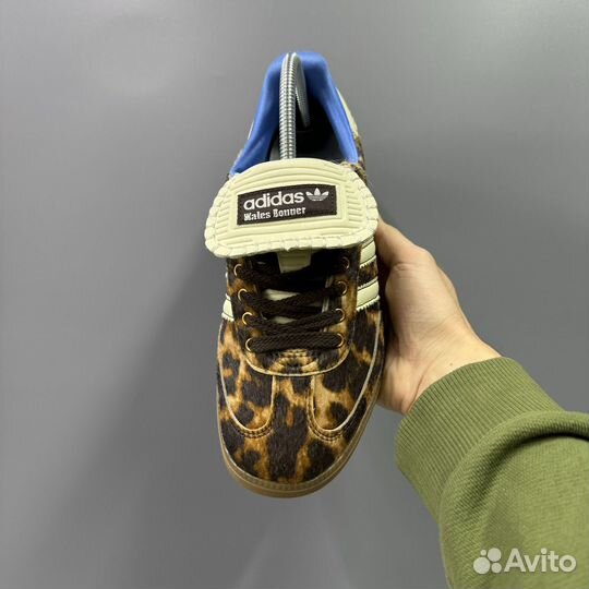 Кроссовки Wales Bonner x adidas Samba Pony Leopard