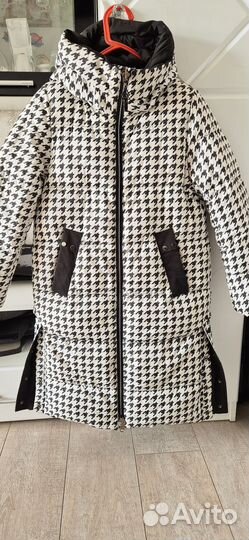 Куртка зимняя для девочки 152 двусторонняя