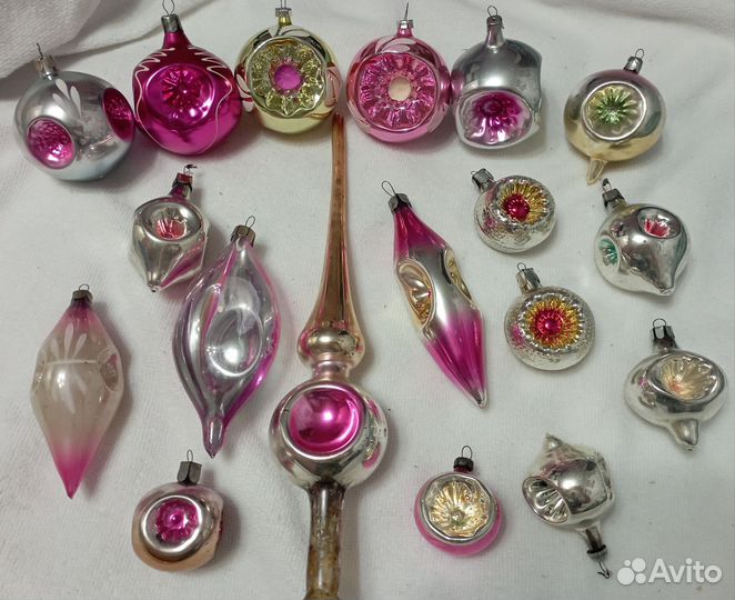 Елочные игрушки СССР