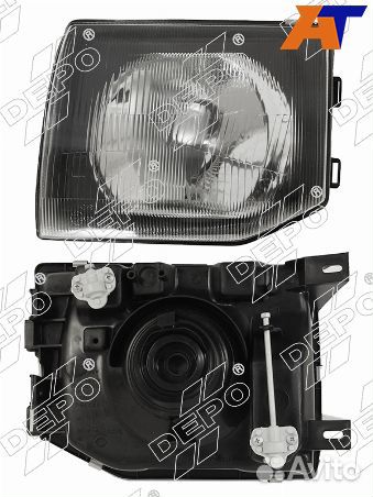 Фара mitsubishi pajero V4# 91-99