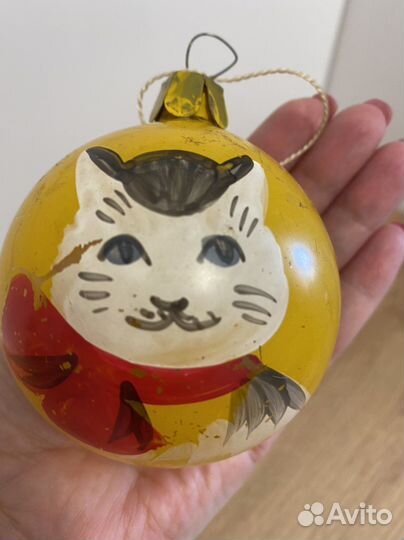 Новогодняя Старинная ёлочная игрушка