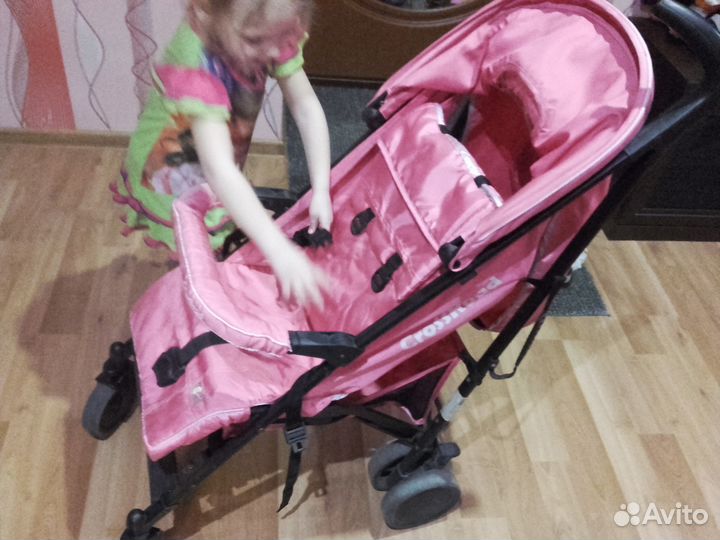 Коляска трость