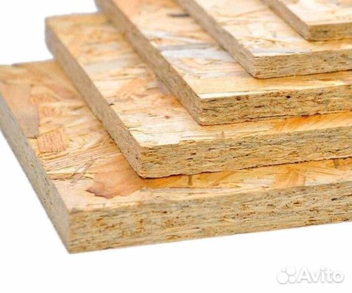 Плита OSB (лист фанеры осб) 12 мм 2,5*1,25 м