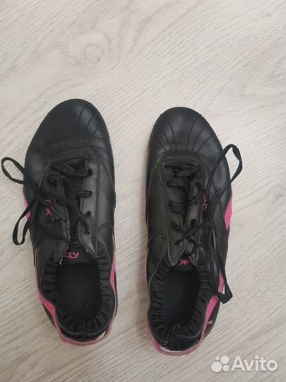 Кеды Reebok из натуральной кожи