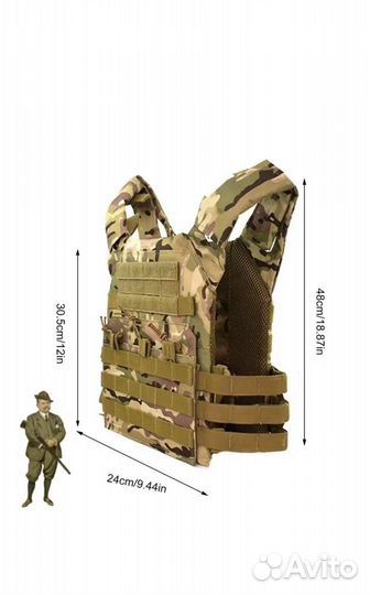Разгрузка тактическая для охоты, страйкбола новая