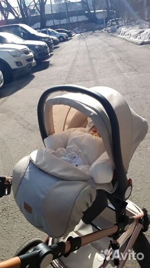 Детские коляски 3 в 1 бу