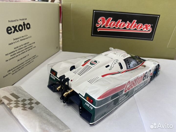 Jaguar XJ-R9 D #60 1:18 Exoto