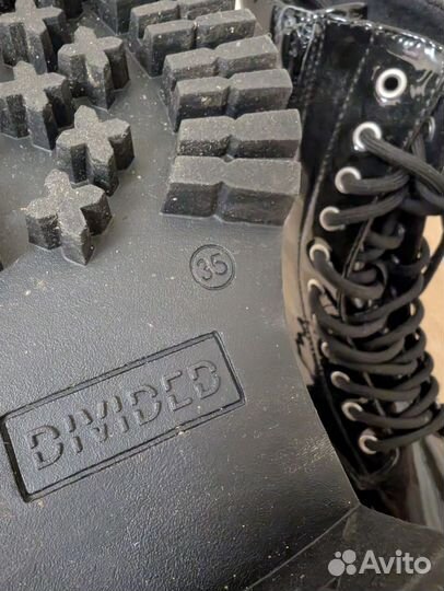 Ботинки на высокой подошве для девочки