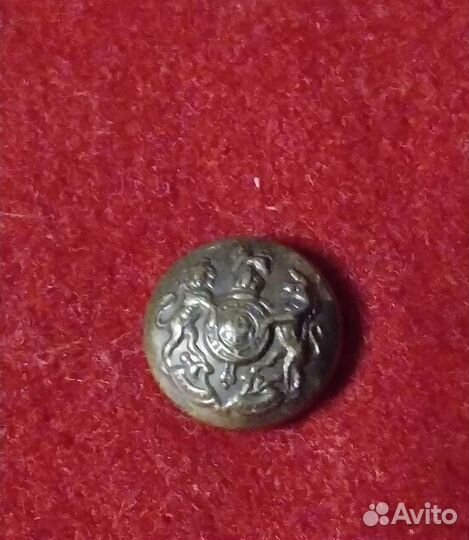 Пуговица. Великобритания. Малая редкая