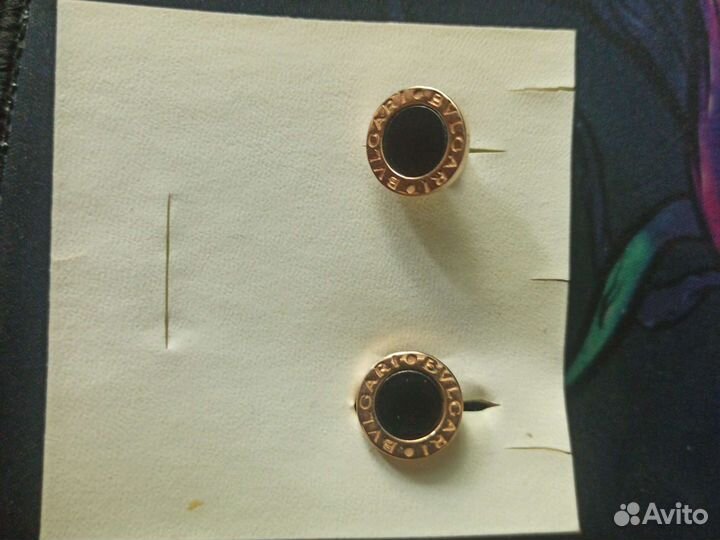 Золотые серьги