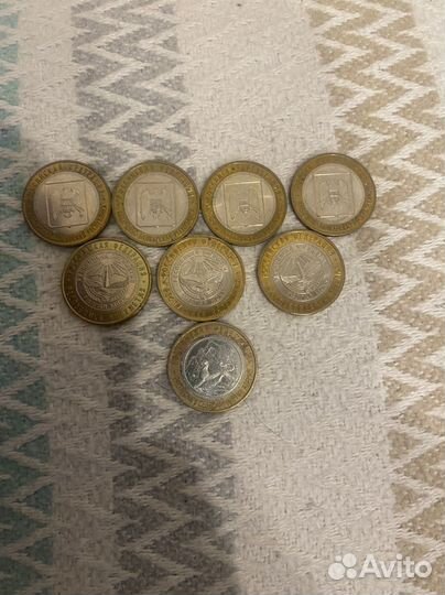 Юбилейные монеты 10 рублей