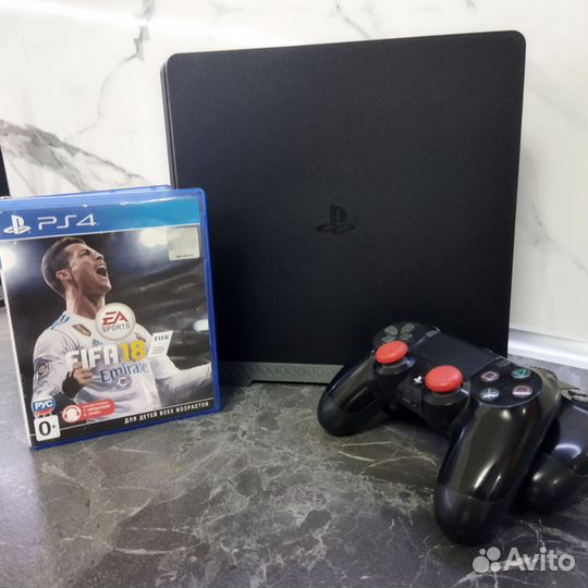 Sony playstation 4 slim 500gb с играми