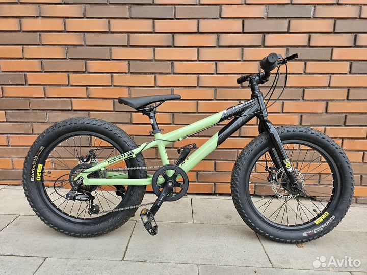 Велосипед timetry Черно-зеленый