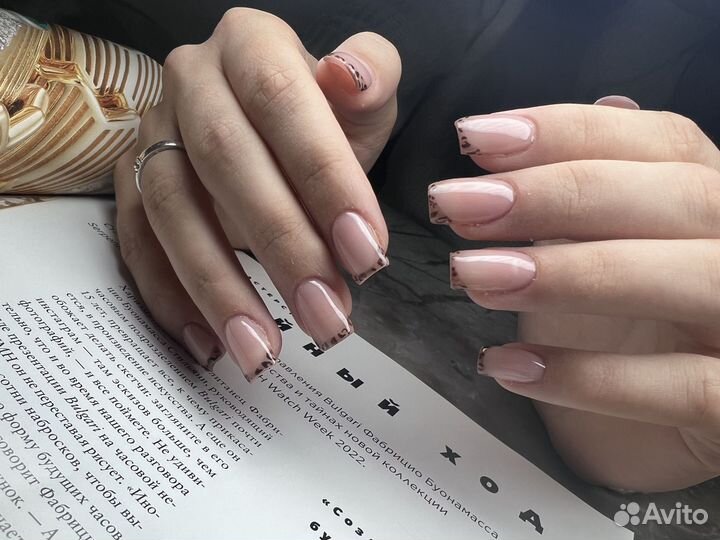 Аппаратный маникюр, наращивание, дизайны