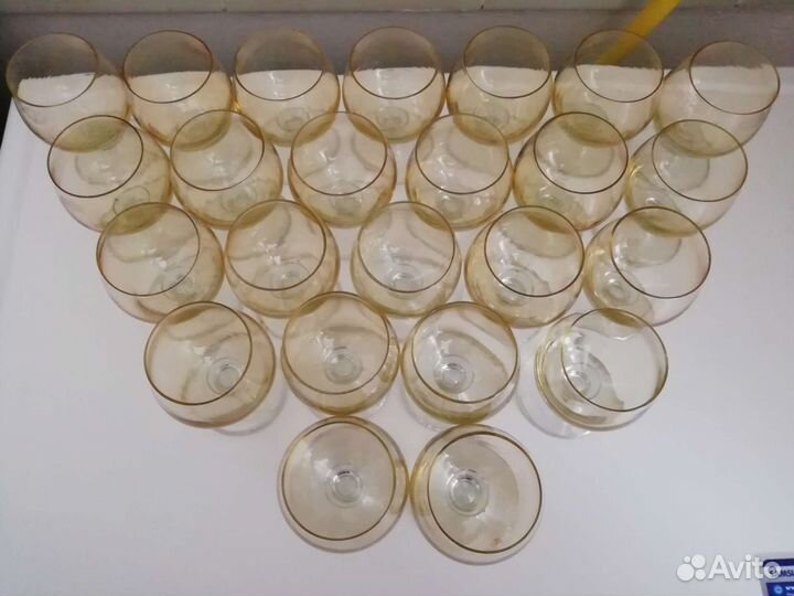 Рюмки на ножке новые