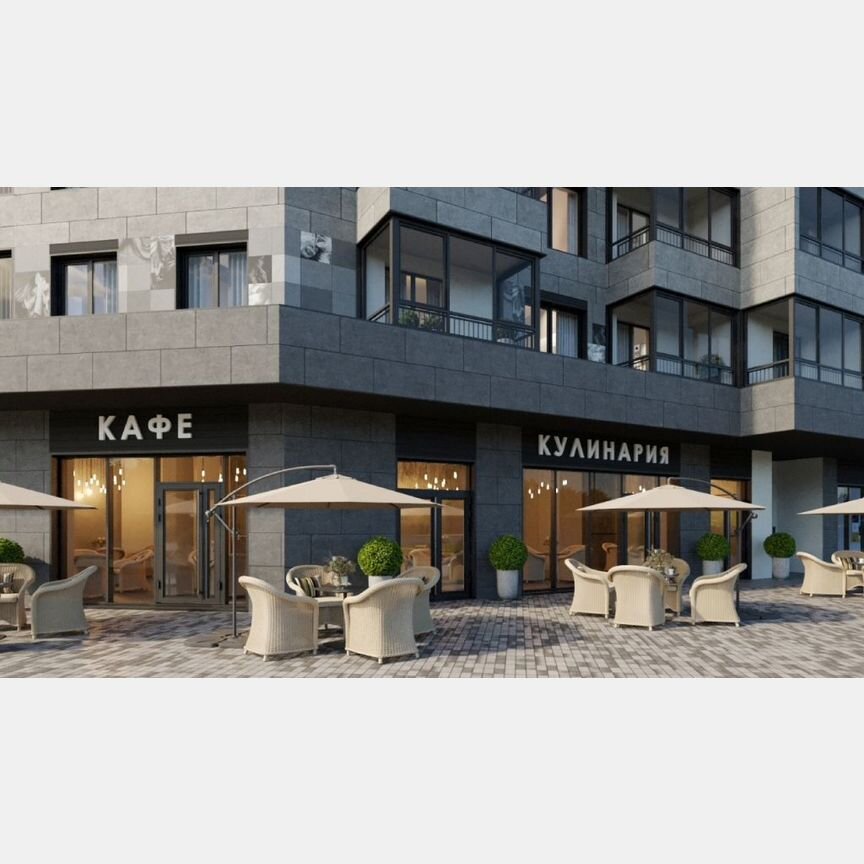 1-к. квартира, 39 м², 7/16 эт.