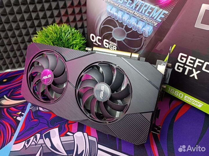 Видеокарта GTX 1660 6GB super/ Коробка