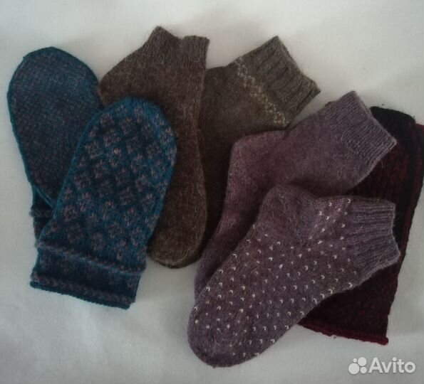 Носки вязаные