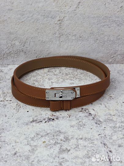 Ремень женский Hermes Kelly натуральная кожа