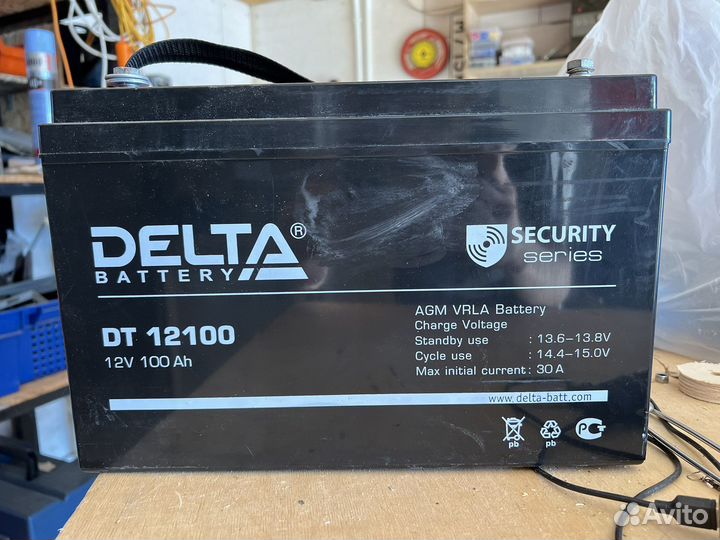 Аккумулятор dt 12100 12v 100Ah