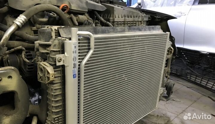 Замена радиатора Skoda Superb 2015-2019