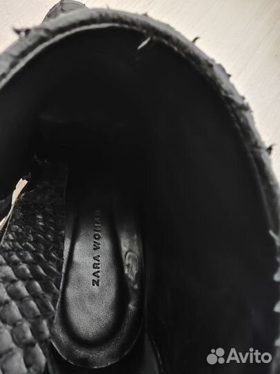 Ботильоны zara 39