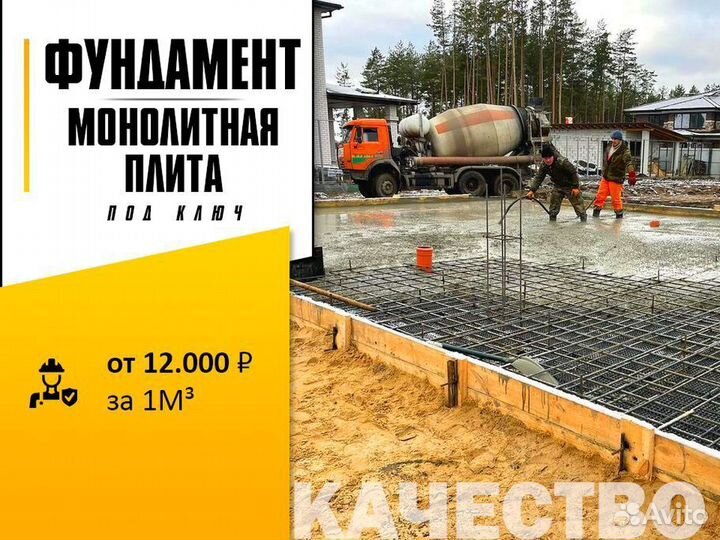 Бетон М200 от производителя