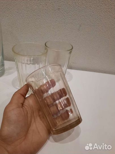 Стаканы граненые, стаканы