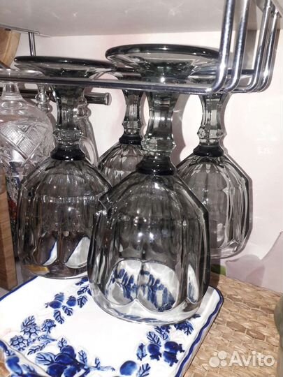 Бокалы граненые