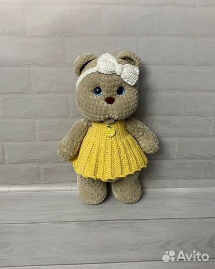 Мишка ручной работы