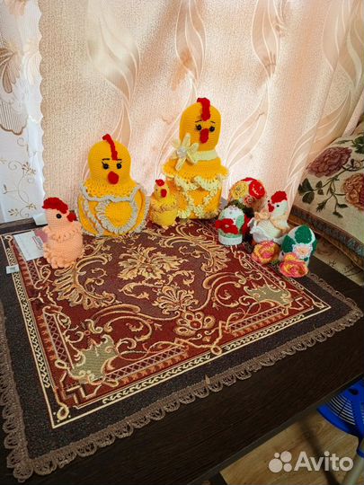 Вязанные игрушки ручной работы