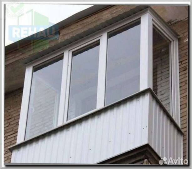 Пластиковое окно с установкой