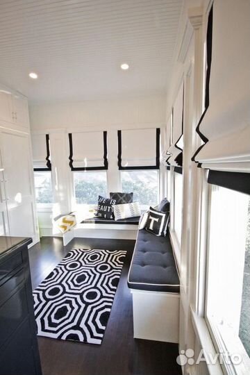 Одинарные римские шторы