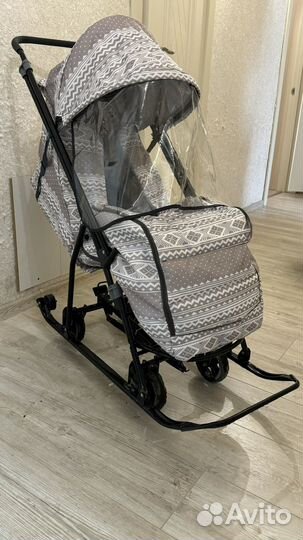 Детские зимние санки