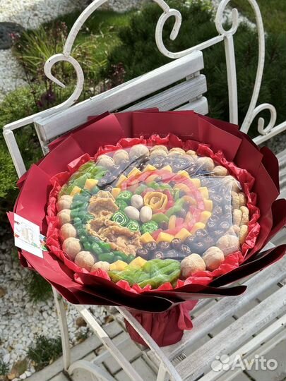 Съедобный букет учителю воспитателю