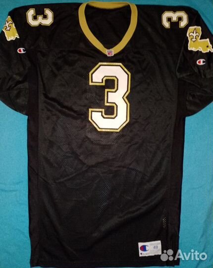 Майка нфл New Orleans Saints 1991 г. бобби хеберт