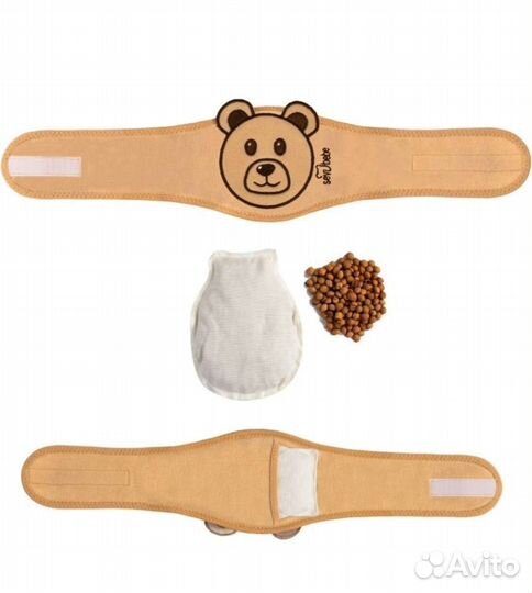 Пояс грелка от колик с вишневыми косточками