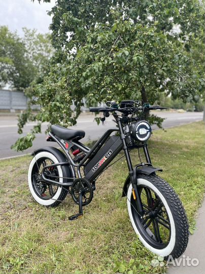 Электровелосипед двухподвес алюминий