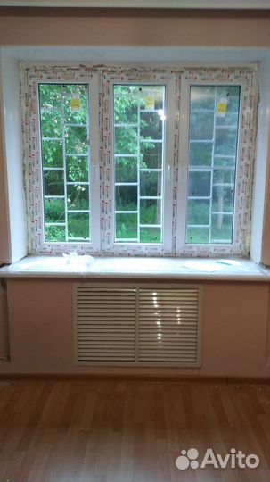 Дверь и окно на балкон