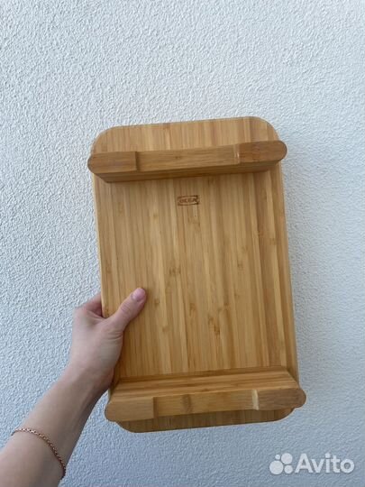 Поднос икеа дерево столик