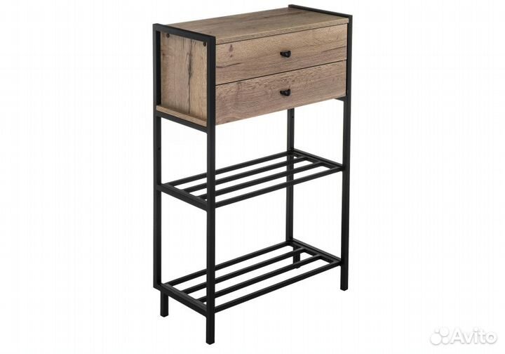 Корпусная мебель Диана дуб велингтон - черный мато