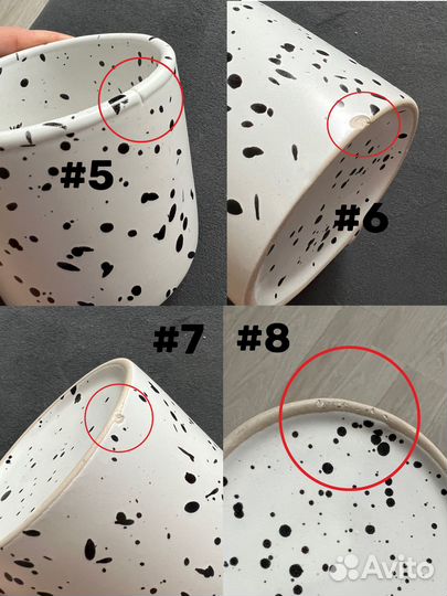 Керамические кружки новые с небольшим браком