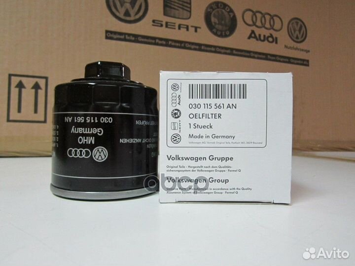 Фильтр масляный VAG/Оригинал/ 030115561AN VAG